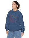 Hand-Embroidered Celebration Hoodie, Cozy Unisex Sweatshirt for Festivals, Perfect Gift for Birthdays, Holidays, or Everyday Wear