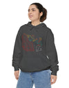 Hand-Embroidered Celebration Hoodie, Cozy Unisex Sweatshirt for Festivals, Perfect Gift for Birthdays, Holidays, or Everyday Wear